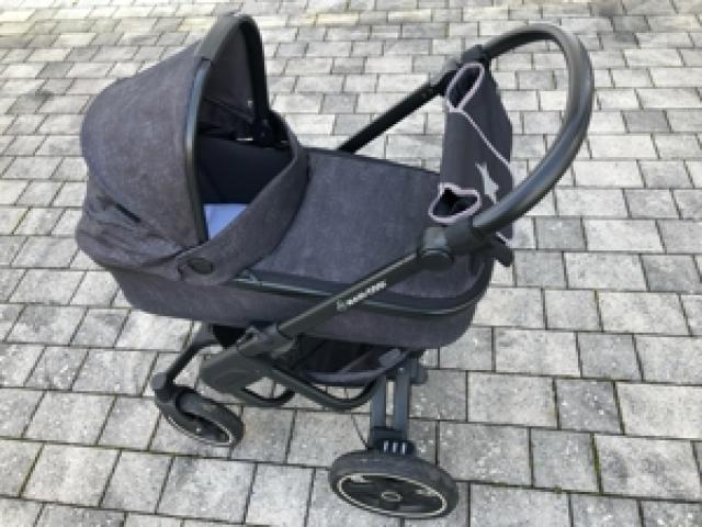 Maxi Cosi Nova 4-Rad Nomad Black+Oria Aufsatz+Zubehör Versand - 1