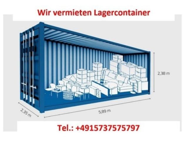 Wir vermieten Lagercontainer - 1